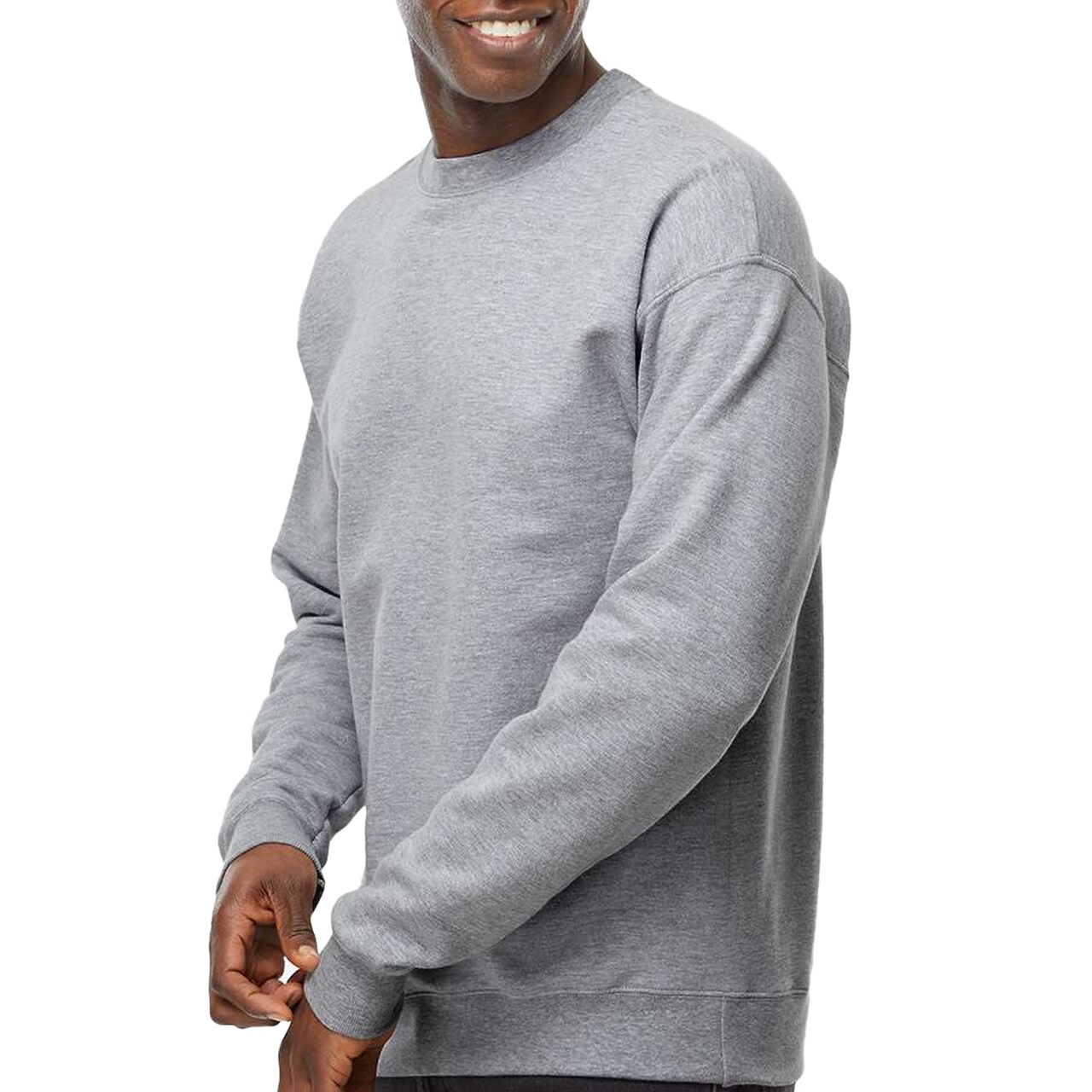 Hanes Perfect Fleece Crewneck Sweatshirt, Ideal for Cricut & Embroidery